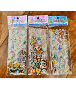 New Puffy 3D Pokemon Party Pack Stickers Pikachu Edition (3 Sheets) - €12,98 EUR