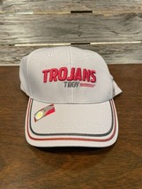 Troy Trojans Gray Russell Hat NWT Rare Strapback NCAA University Of Troy... - $19.75