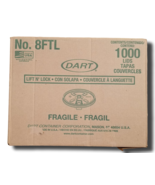 Dart 8FTL Lift n&#39; Lock Lid for 8oz Foam Cups &amp; Containers - White - $667.88 MXN