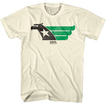 USFL Federals Hawk Logo Men&#39;s T Shirt Washington DC American Football League - £23.20 GBP+