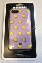 NEW Modal iPhone 8 7 6 6S SE Dual-Layer Pink/Yellow Lemons Cell Phone Case - £5.30 GBP