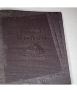 Victor Victrola Index of Records Phonograph Booklet notebook Unused - $17.81