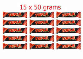 15 x TUPLA Maxi Finnish Cocoa Nougat &amp; Almonds Chocolate Bar 15 x 50g 2oz - £31.14 GBP