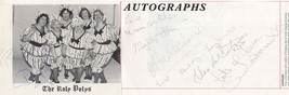 Les Dawson Show The Roly Polys 6x Fully Signed &amp; More - £15.61 GBP