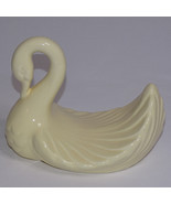 Vintage Andre Richard Japan Cream Ceramic Swan Hand Towel Holder Or Soap... - $6.85