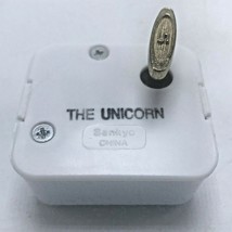 SANKYO Music Box Movement w Key Plays &quot;The Unicorn&quot; Works - £6.93 GBP
