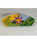 Northeast Illinois Council Boy Scouts Of America Shoulder Iron On Patch 5&quot; - $200.13 MXN