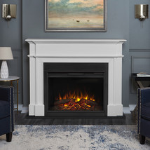 Real Flame Electric Fireplace Harlan Grand Infrared X-Lg Firebox White - £894.47 GBP