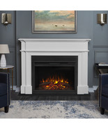 Real Flame Electric Fireplace Harlan Grand Infrared X-Lg Firebox White - £889.50 GBP