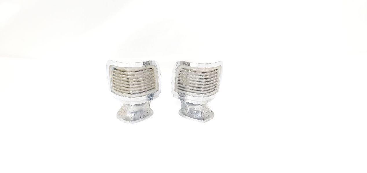 1968 Chevrolet Impala OEM Pair Front Fender Mouldings  - $315.56