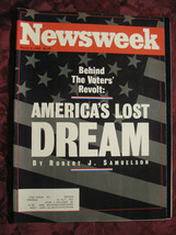 NEWSWEEK March 2 1992 American Dream F. W. de Klerk Mandela Kristi Yamaguchi - £6.82 GBP