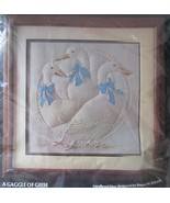 Vtg 1983 Monarch Horizons A Gaggle of Geese Candlewick Embroidery KIT 14... - £14.07 GBP