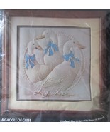 Vtg 1983 Monarch Horizons A Gaggle of Geese Candlewick Embroidery KIT 14... - €15,38 EUR
