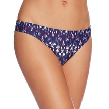 Shoshanna Ikat Print Classic Bikini Bottom, Navy Multi, L - £28.66 GBP