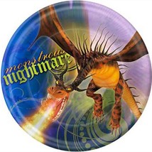 How To Train Your Dragon The Hidden World Dessert Plates Birthday Party 8 Ct - £7.15 GBP