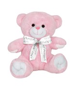 Pink Baby Bear Keepsake Urn - Personalized Ribbon - $49.95