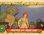 Teenage Mutant Ninja Turtles Trading Card Number 46 Trapped By Their Foe - £1.56 GBP