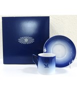 2002 Royal Copenhagen Winter in the Forest Boxed Cup and Saucer Set  - $29.70