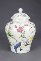 AA Importing Birds and Flowers 14&quot; Ginger Jar with Lid - £157.58 GBP