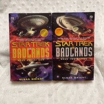 Star Trek The Badlands Book 1 &amp; 2, Sue Wright, Mass Market PB, (1999), VERY GOOD - £10.02 GBP