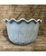 Vintage RED WING POTTERY Mint Green Planter Scalloped Edge 833 5.5” - $61.27 CAD