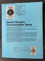 First Day of Issue Special Olympics Commemorative Stamp Brockport August 9, 1979 - £4.62 GBP