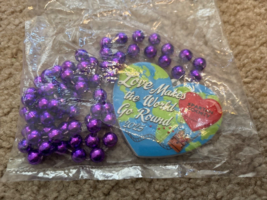 New 2025 Mardi Gras Krewe of Sparta Multi-Colored Heavy Medallion Beads ... - $351.43 MXN
