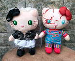 USA SELLER Plush Set Chucky &amp; Tiffany Bride Dolls Hello Kitty Childs Play - $39.55