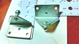 (2) Bracket Plate Ball Mount Nitro-Prop Lift Gas Strut Shock Spring 90 A... - $10.28