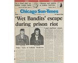 1990 Home Alone Chicago Sun Times Wet Bandits Escape Harry &amp; Marvin  - £2.40 GBP