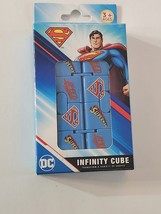 DC Comics SUPERMAN Infinity Cube Fidget Toy Anxiety Stress WB Durable New in Box - £8.12 GBP