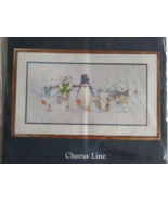 Simplicity Chorus Line Countless Cross Stitch Kit # 05526 Martha Smith H... - $354.95 MXN