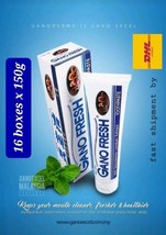 16 Boxes X 150g Gano Excel Gano Fresh Toothpaste Ganoderma - Dhl Express - £134.86 GBP