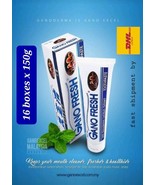 16 boxes x 150g GANO EXCEL GANO FRESH TOOTHPASTE GANODERMA  - DHL Express - $230.04 CAD