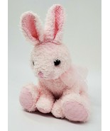 10&quot; A&amp;A Plush Pink Bunny Rabbit Sitting Easter Plush Stuffed Animal Toy ... - $13.66 CAD