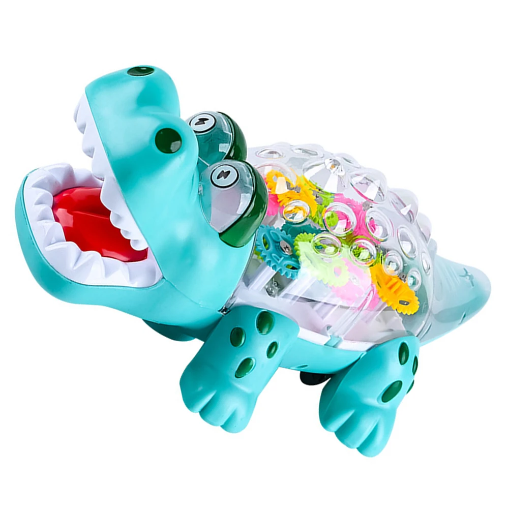 Moving Crocodile Toys Colorful Gears Walking Crocodile Toys Best Gifts Alligator - £7.94 GBP+