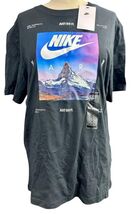 New With Tags NIKE Air Mountain Graphic Logo Men's T Shirt Size M dx1087... - $19.79