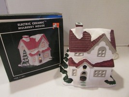 Vtg Holiday Pacific Rim #1901 Mulberry House Lighted Building Boxed - £7.01 GBP