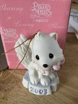 ENESCO PRECIOUS MOMENTS BRIGHT EYED &amp; BUSHY TAILED PORCELAIN ORNAMENT 20... - $23.36