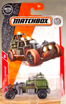 2017 Matchbox 79/125 MBX Rescue 23/30 SAHARA SWEEPER Drk Green-Gray wBlkFlowerSp - £7.81 GBP