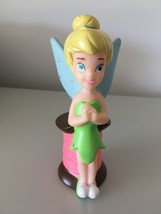 TINKERBELL PLASTIC FIGURINE - TINKERBELL WITH COTTON REEL - $10.43