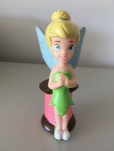 TINKERBELL PLASTIC FIGURINE - TINKERBELL WITH COTTON REEL - £8.14 GBP