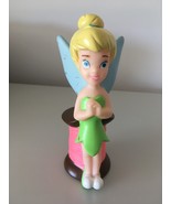 TINKERBELL PLASTIC FIGURINE - TINKERBELL WITH COTTON REEL - $10.43