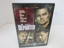 The Departed Leonardo Dicaprio Matt Damon Jack Nicholson Vg Dvd - £3.85 GBP