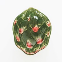 Williams Sonoma Jardin Potager Collection Artichoke Dip Bowl Pink &amp; Green - £9.38 GBP