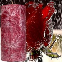 Australian Sandalwood Rose Scented Palm Wax Pillar Candle - £19.67 GBP+