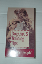 Dog Care &amp; Training Pets for People 1994 Ralston Purina VHS Tape - $12.99