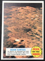 Vintage 1969 Topps Man On The Moon #30A Moon Surface Apollo 10 EX - £7.43 GBP