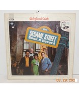 Sesame Street Book &amp; Record Original Cast 1970 Vtg Vinyl Record CS 1069 ... - $36.73
