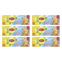 Lipton Southernn Sweet Iced Tea Bags, Family Size, 22 Count (Pack of 6) - £18.98 GBP